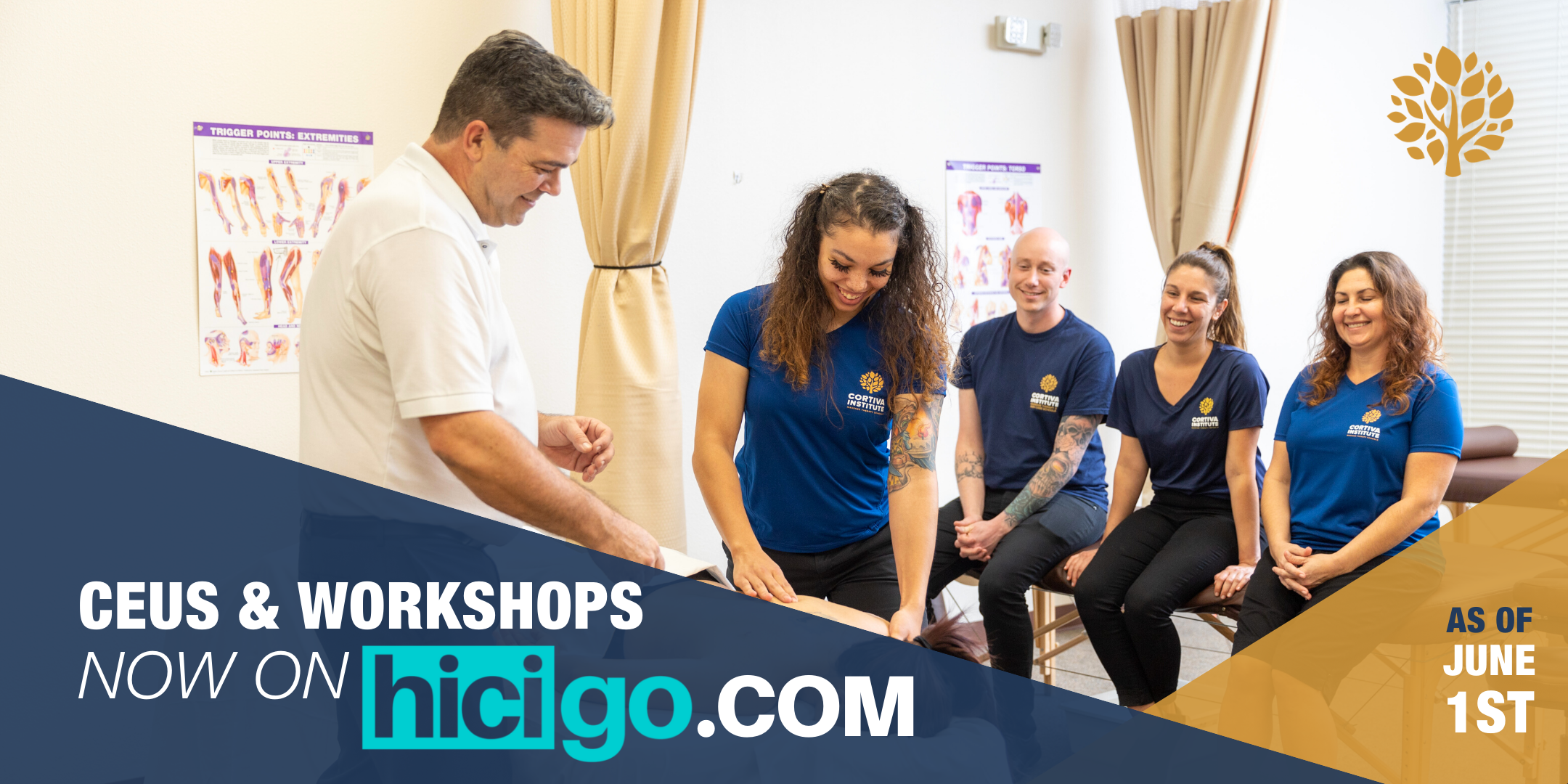 Cortiva CEUs & Workshops now offered on hicigo.com