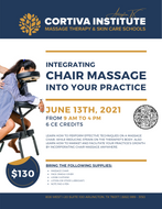06/13/21 - Arlington - Chair Massage Techniques