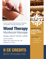06/12/21 - Pompano - Wood Therapy- Myofascial Massage